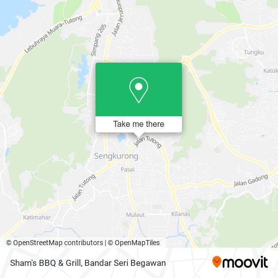 Sham's BBQ & Grill map