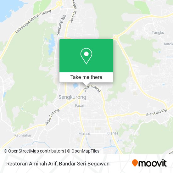 Restoran Aminah Arif map