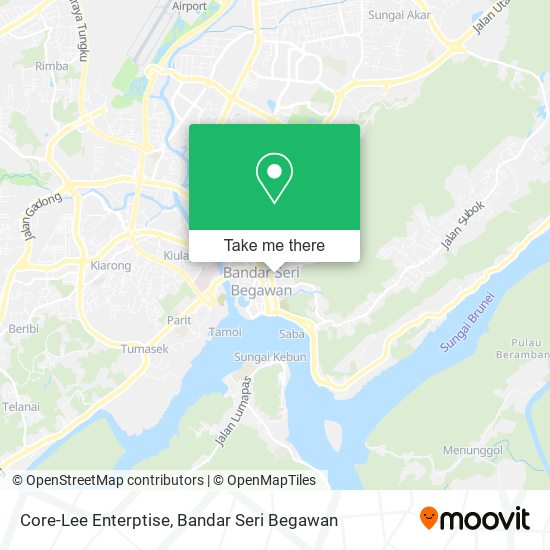 Core-Lee Enterptise map
