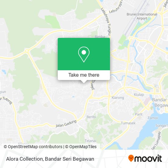 Alora Collection map