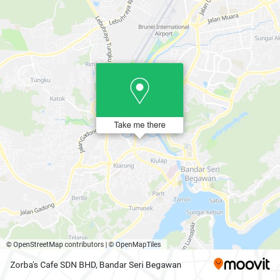 Zorba's Cafe SDN BHD map