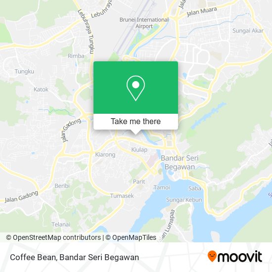Coffee Bean map
