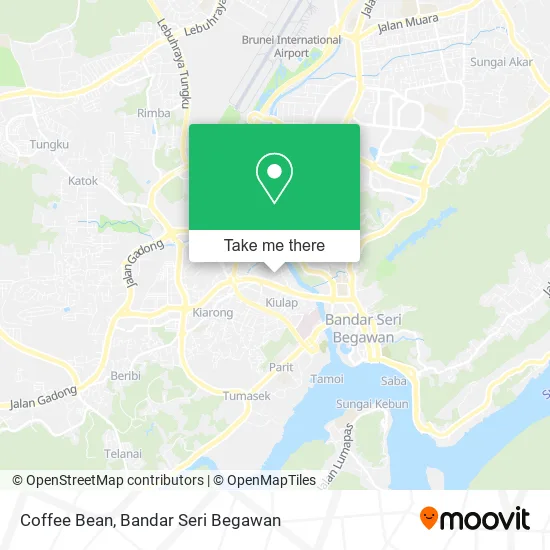 Coffee Bean map