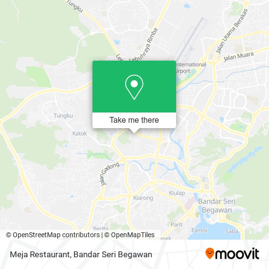 Meja Restaurant map
