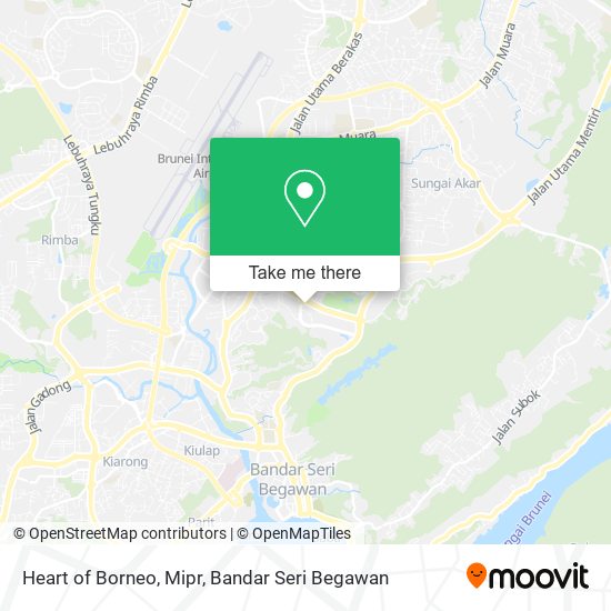 Heart of Borneo, Mipr map