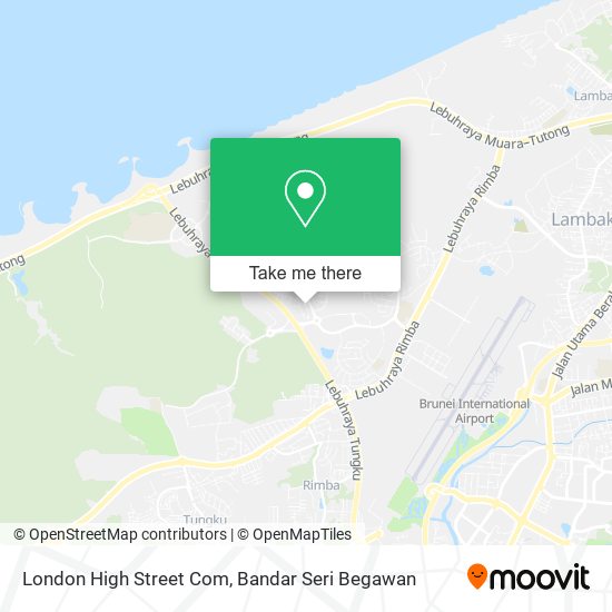 London High Street Com map
