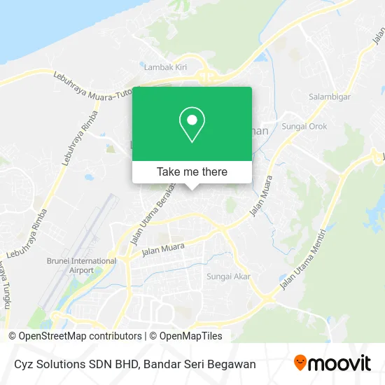 Cyz Solutions SDN BHD map