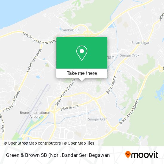 Green & Brown SB map