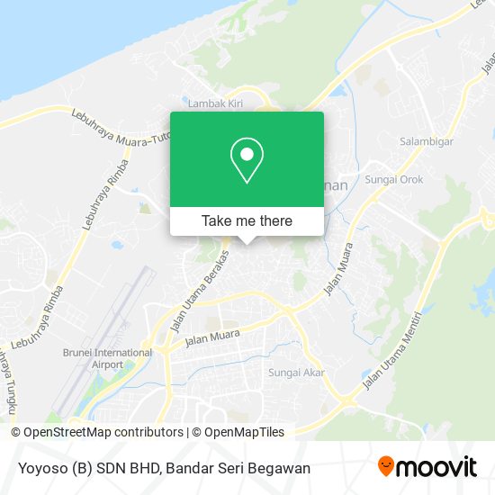 Yoyoso (B) SDN BHD map