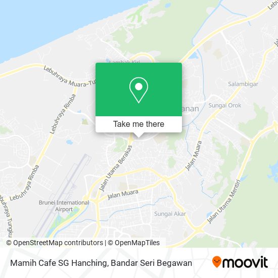 Mamih Cafe SG Hanching map