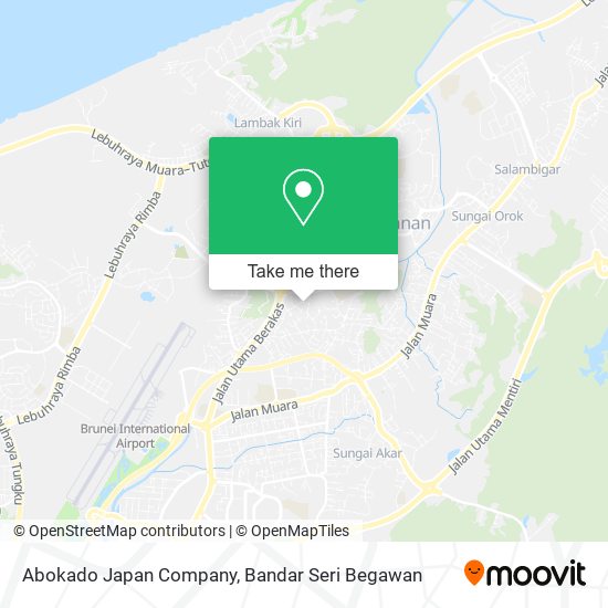 Abokado Japan Company map