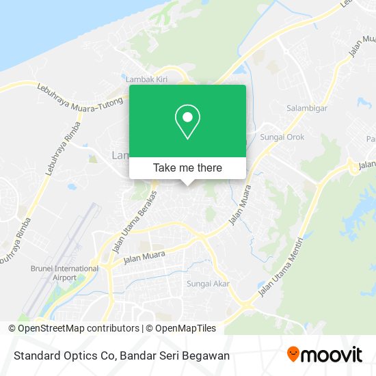 Standard Optics Co map