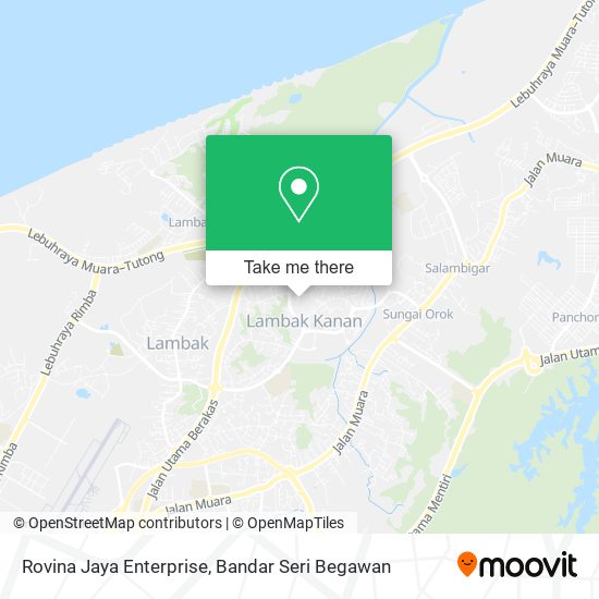 Rovina Jaya Enterprise map