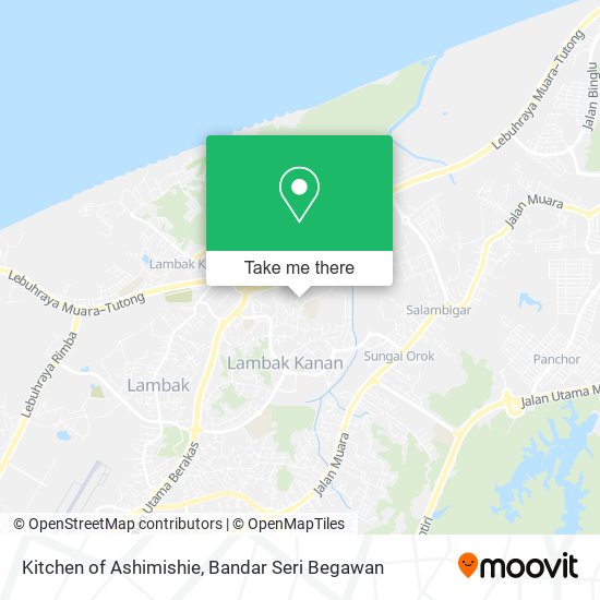 Kitchen of Ashimishie map