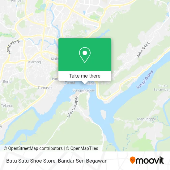 Batu Satu Shoe Store map
