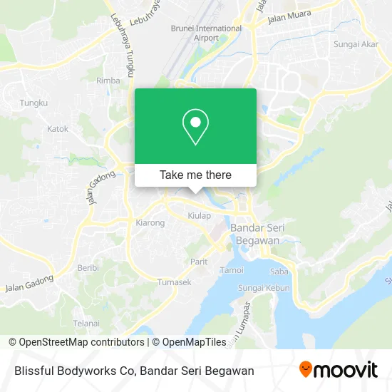 Blissful Bodyworks Co map