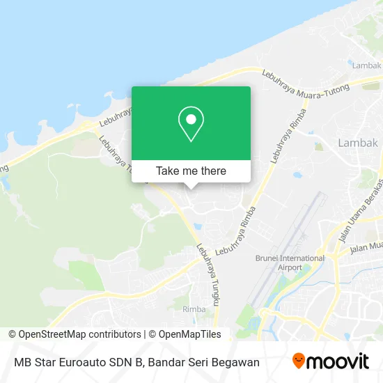 MB Star Euroauto SDN B map