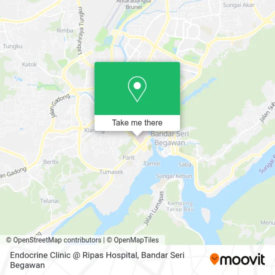 Endocrine Clinic @ Ripas Hospital map