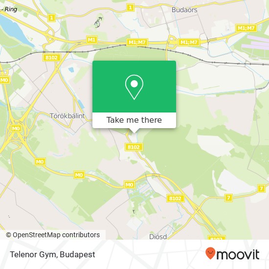 Telenor Gym map