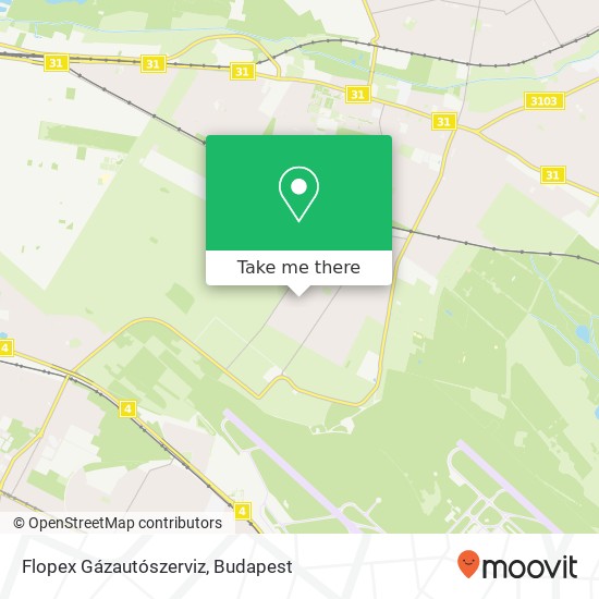 Flopex Gázautószerviz map