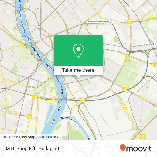 M.B. Shop Kft. map