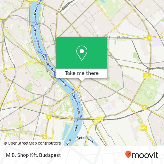 M.B. Shop Kft map