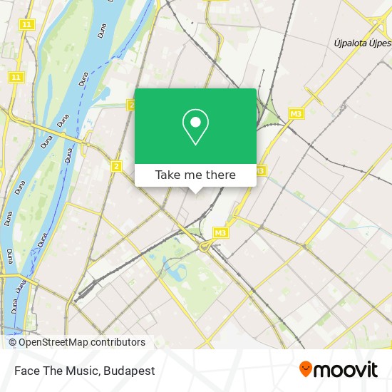 Face The Music map