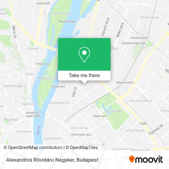 Alexandros Rövidáru Nagyker map