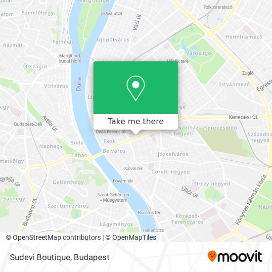 Sudevi Boutique map