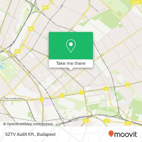 SZTV Audit Kft. map