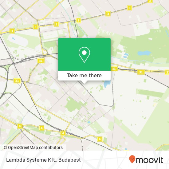 Lambda Systeme Kft. map