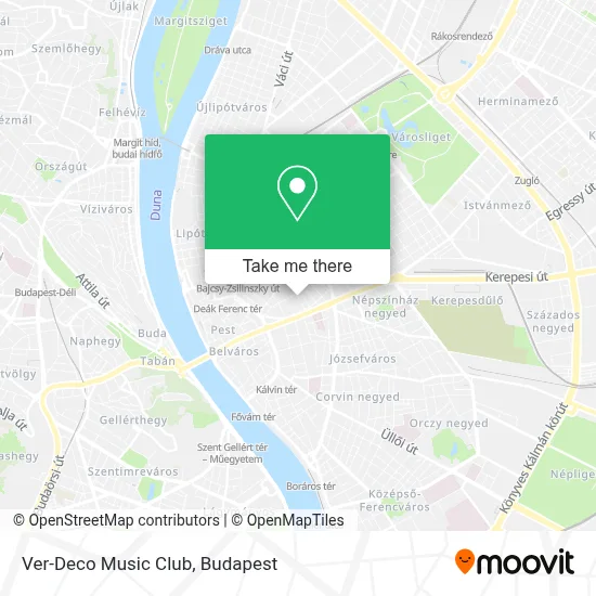 Ver-Deco Music Club map