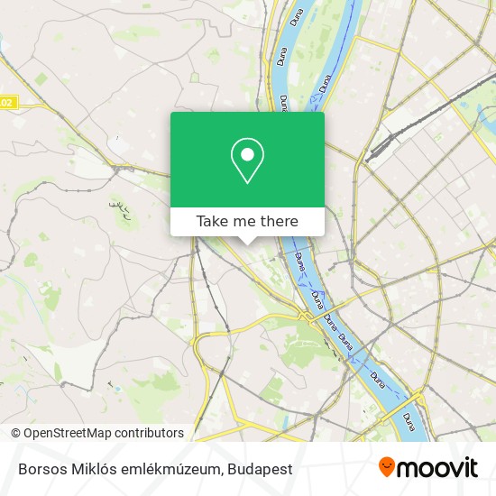 Borsos Miklós emlékmúzeum map