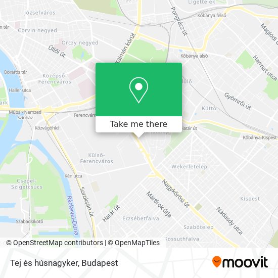Tej és húsnagyker map