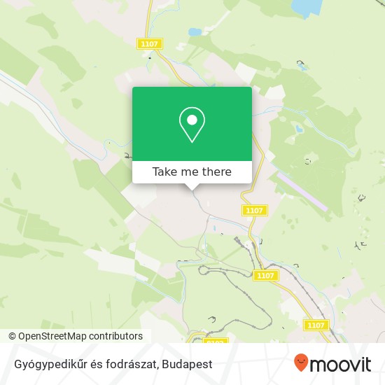 Gyógypedikűr és fodrászat map