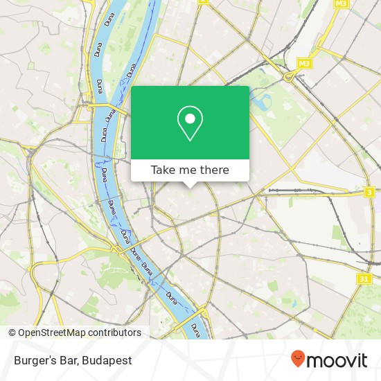 Burger's Bar map