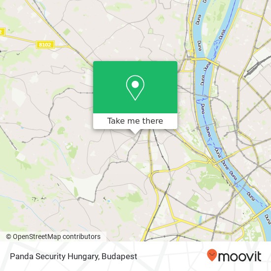 Panda Security Hungary map