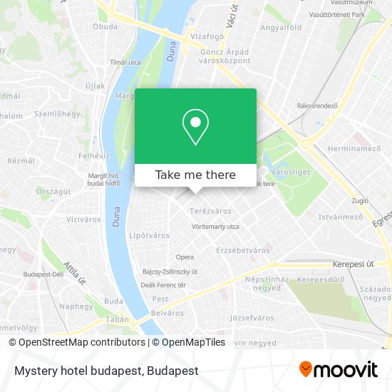 Mystery hotel budapest map