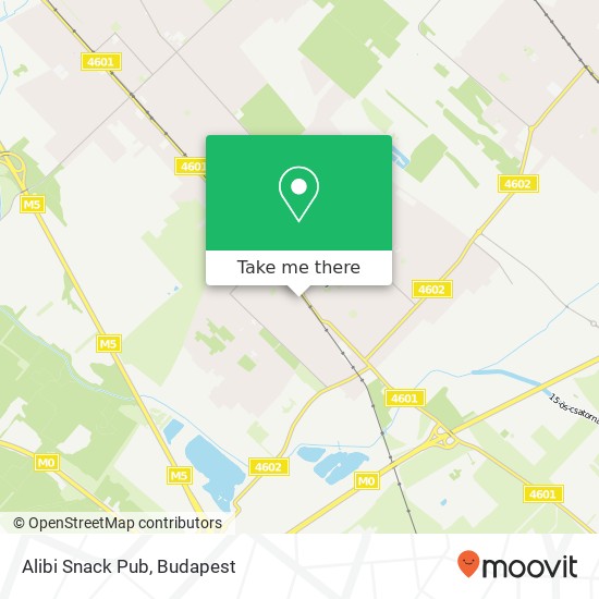 Alibi Snack Pub map
