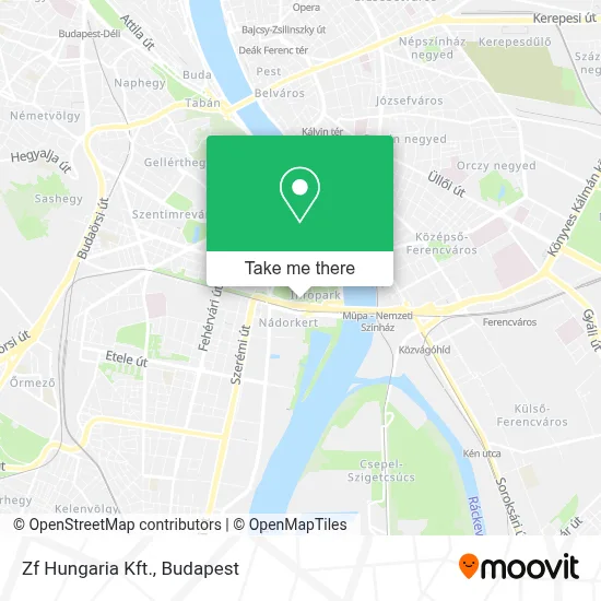Zf Hungaria Kft. map