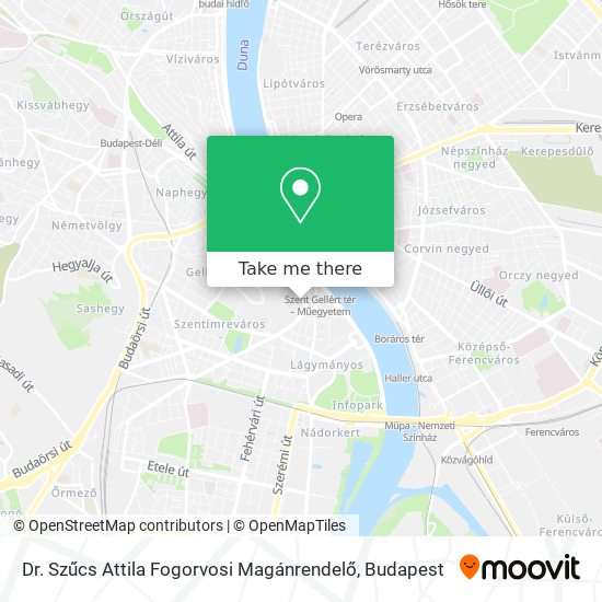 Dr. Szűcs Attila Fogorvosi Magánrendelő map
