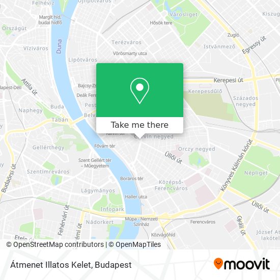Átmenet Illatos Kelet map