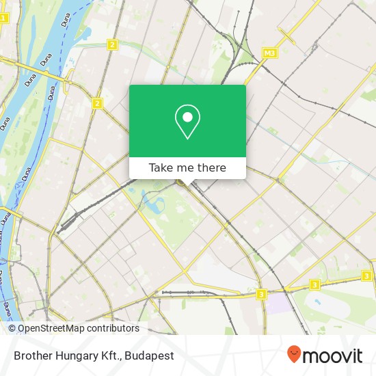 Brother Hungary Kft. map