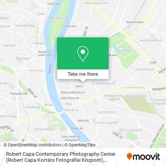 Robert Capa Contemporary Photography Center (Robert Capa Kortárs Fotográfiai Központ) map