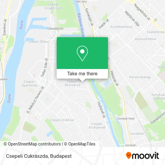 Csepeli Cukrászda map