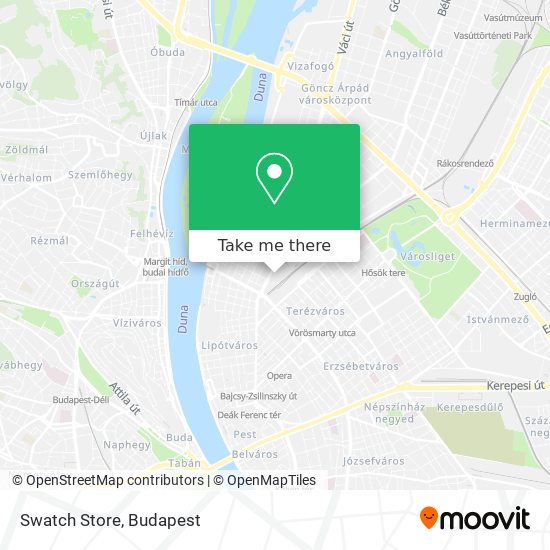 Swatch Store map