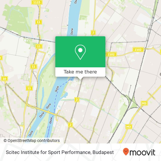 Scitec Institute for Sport Performance map