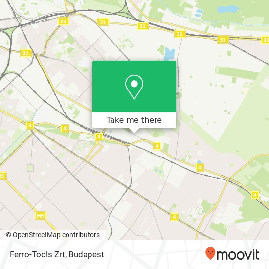 Ferro-Tools Zrt map