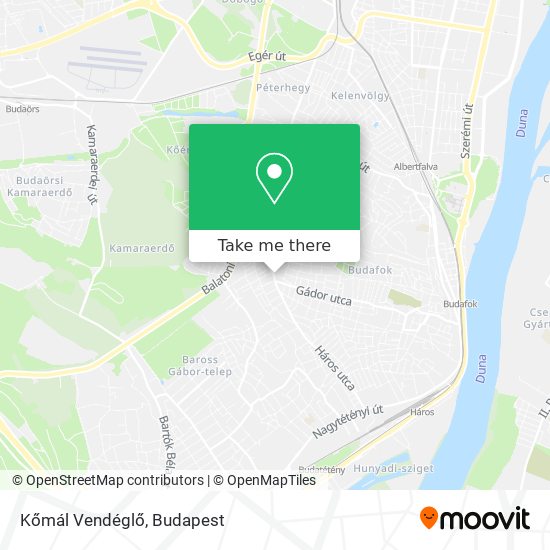 Kőmál Vendéglő map