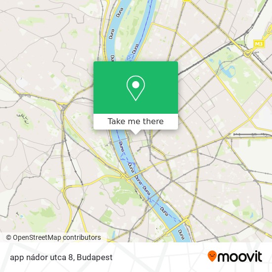 app nádor utca 8 map